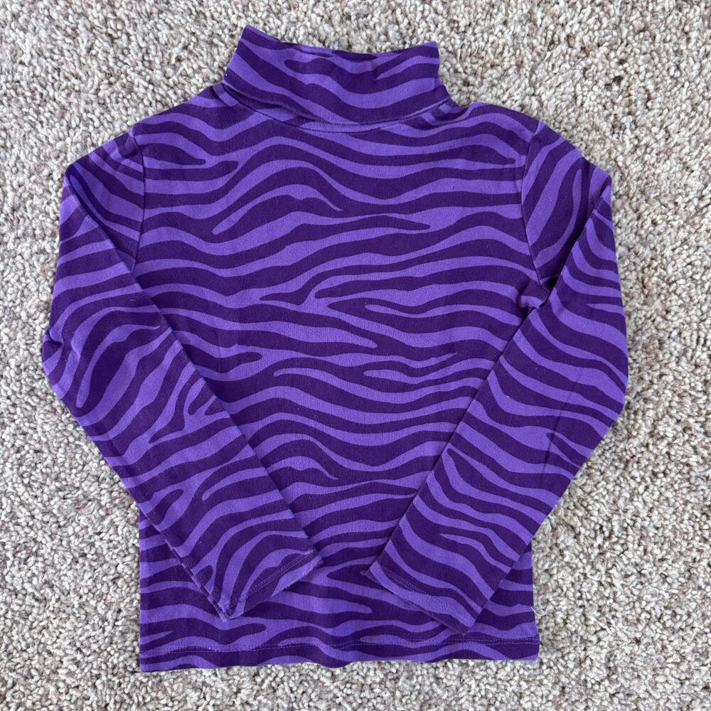 circo girl size small 6 6x turtleneck purple
